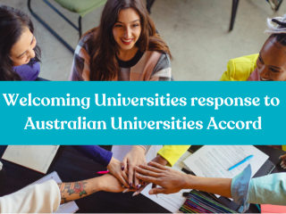 Welcoming Universities response to Australian Universities Accord